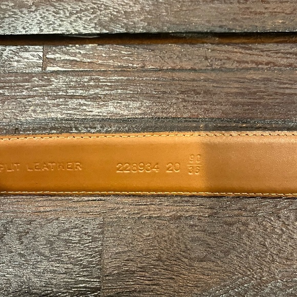 Christian Dior leather belt - Picture 4 of 5